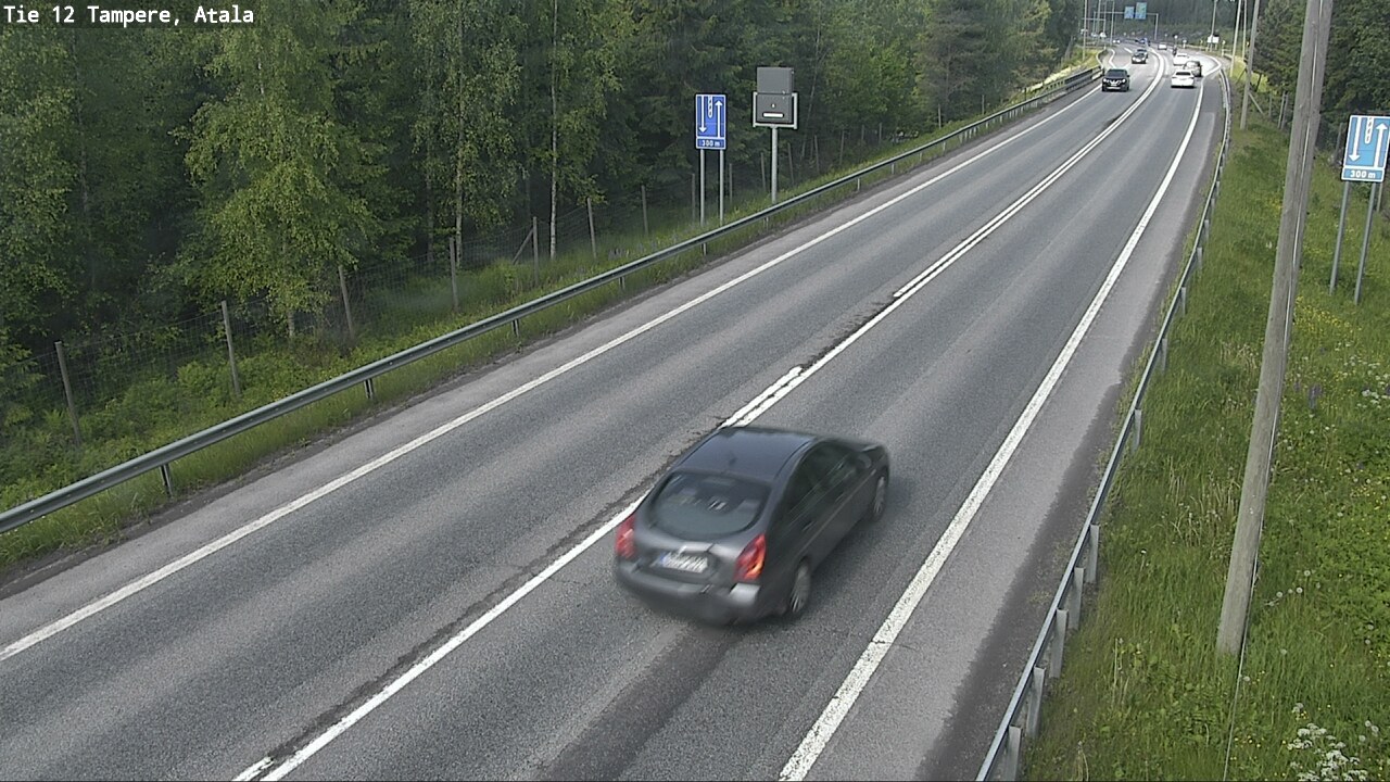 Weather Camera Image Road 12 Tampere, Atala, Tampere, Pirkanmaa