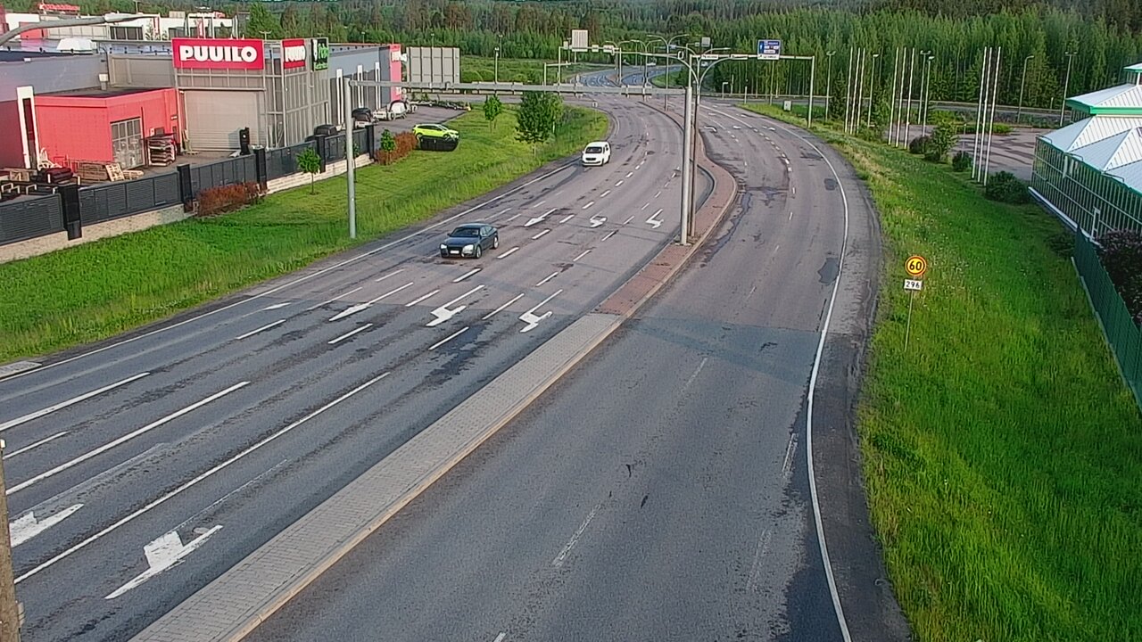 Weather Camera Image Road 167 Lahti, Uudenmaankatu, Lahti, Päijät-Häme