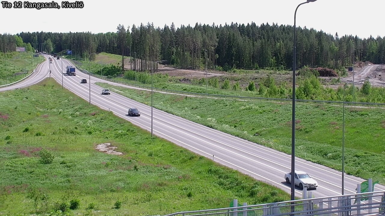 Weather Camera Image Road 12 Kangasala, Kiveliö, Kangasala, Pirkanmaa