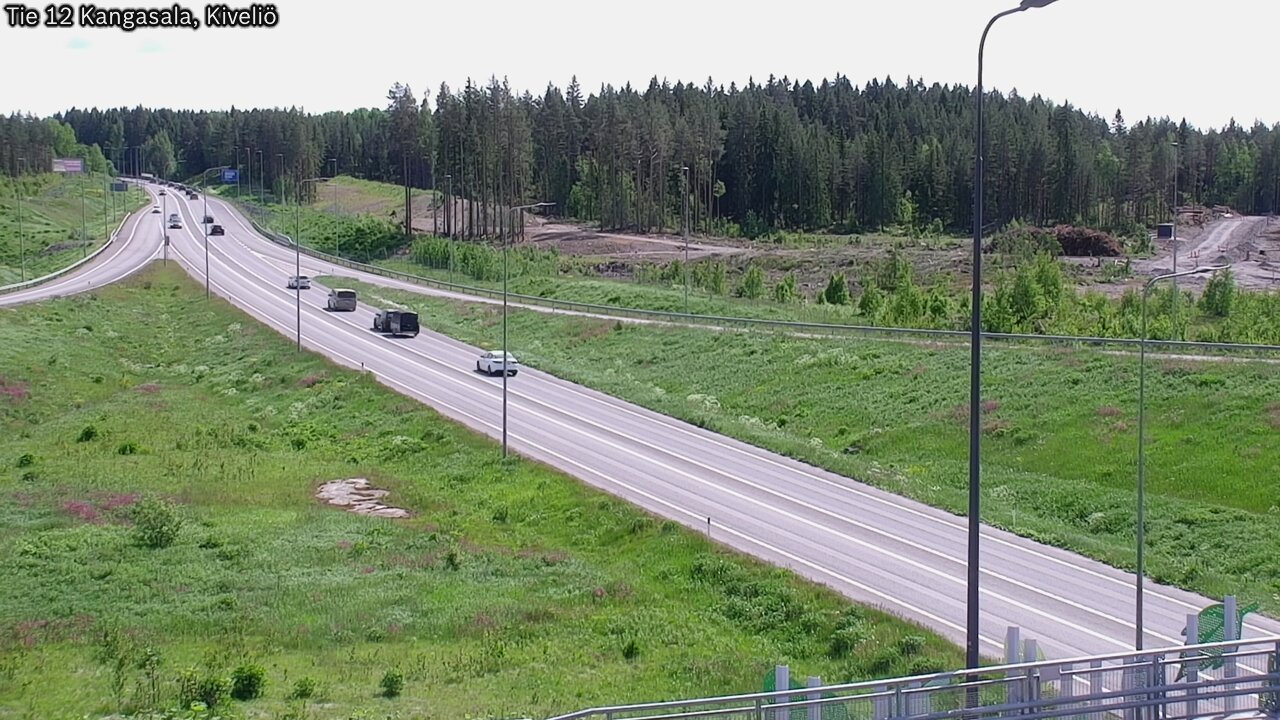 Weather Camera Image Väg 12 Kangasala, Kiveliö, Kangasala, Pirkanmaa