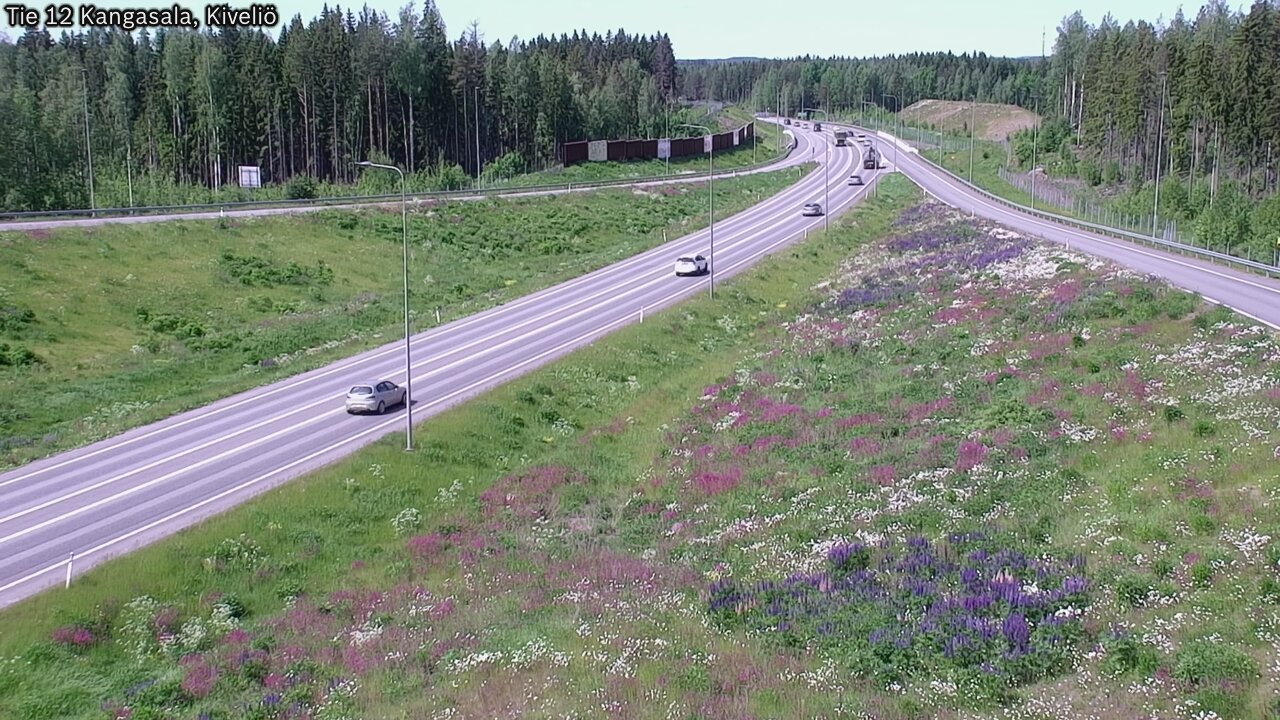 Weather Camera Image Väg 12 Kangasala, Kiveliö, Kangasala, Pirkanmaa