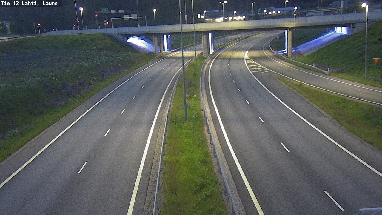 Weather Camera Image Road 12 Lahti, Laune, Lahti, Päijät-Häme
