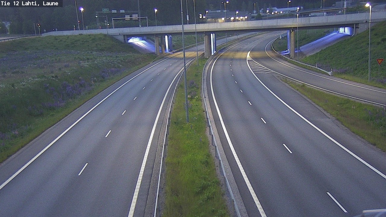 Weather Camera Image Väg 12 Lahtis, Laune, Lahti, Päijät-Häme