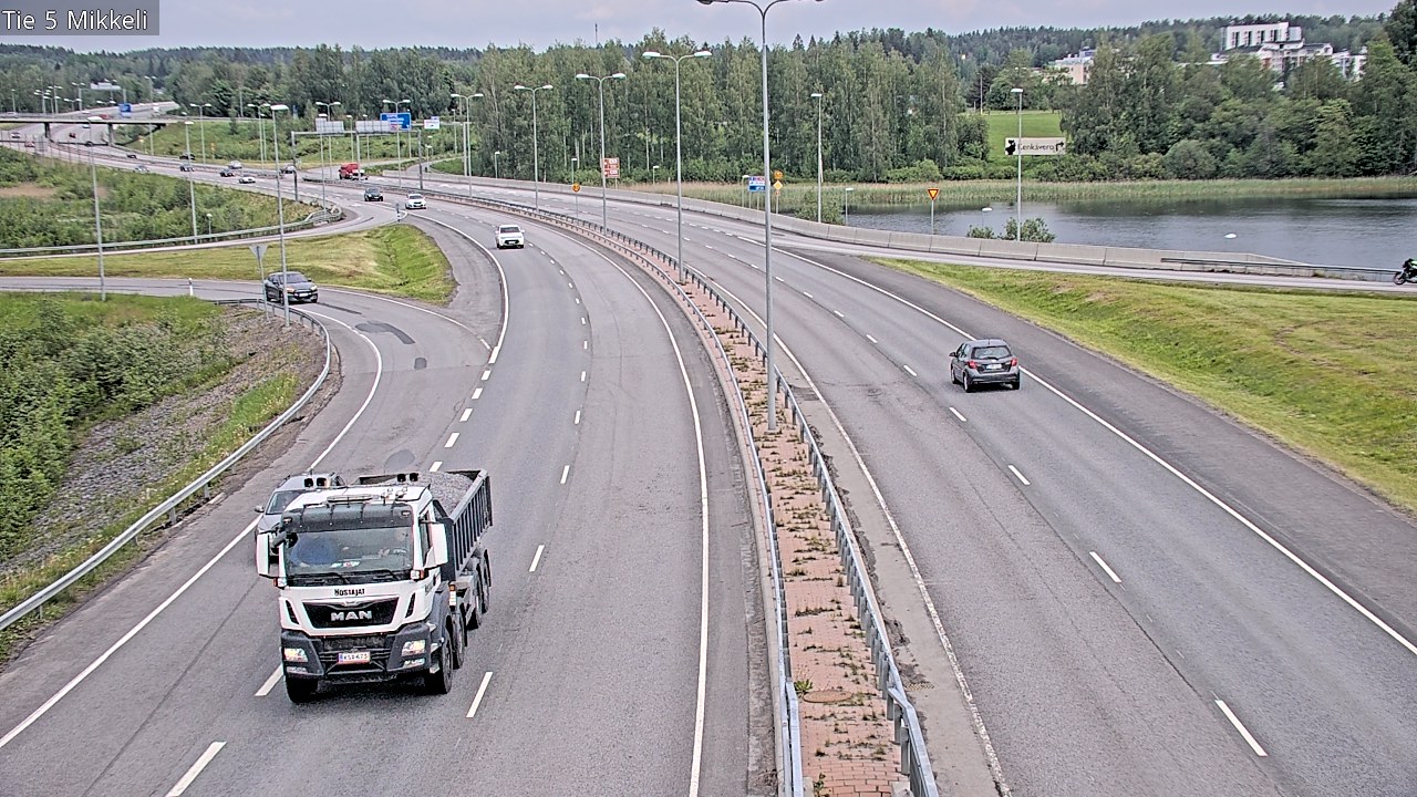 Weather Camera Image Road 5 Mikkeli, Mikkeli, Etelä-Savo