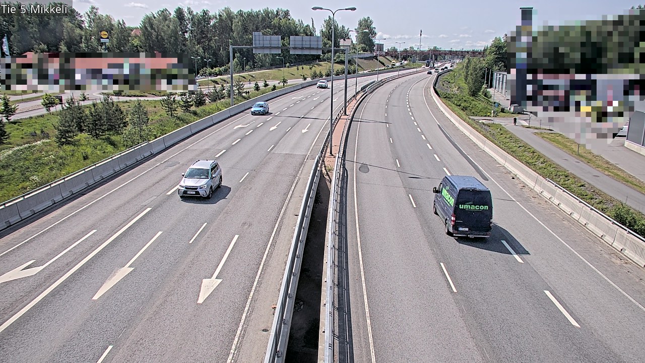 Weather Camera Image Road 5 Mikkeli, Mikkeli, Etelä-Savo
