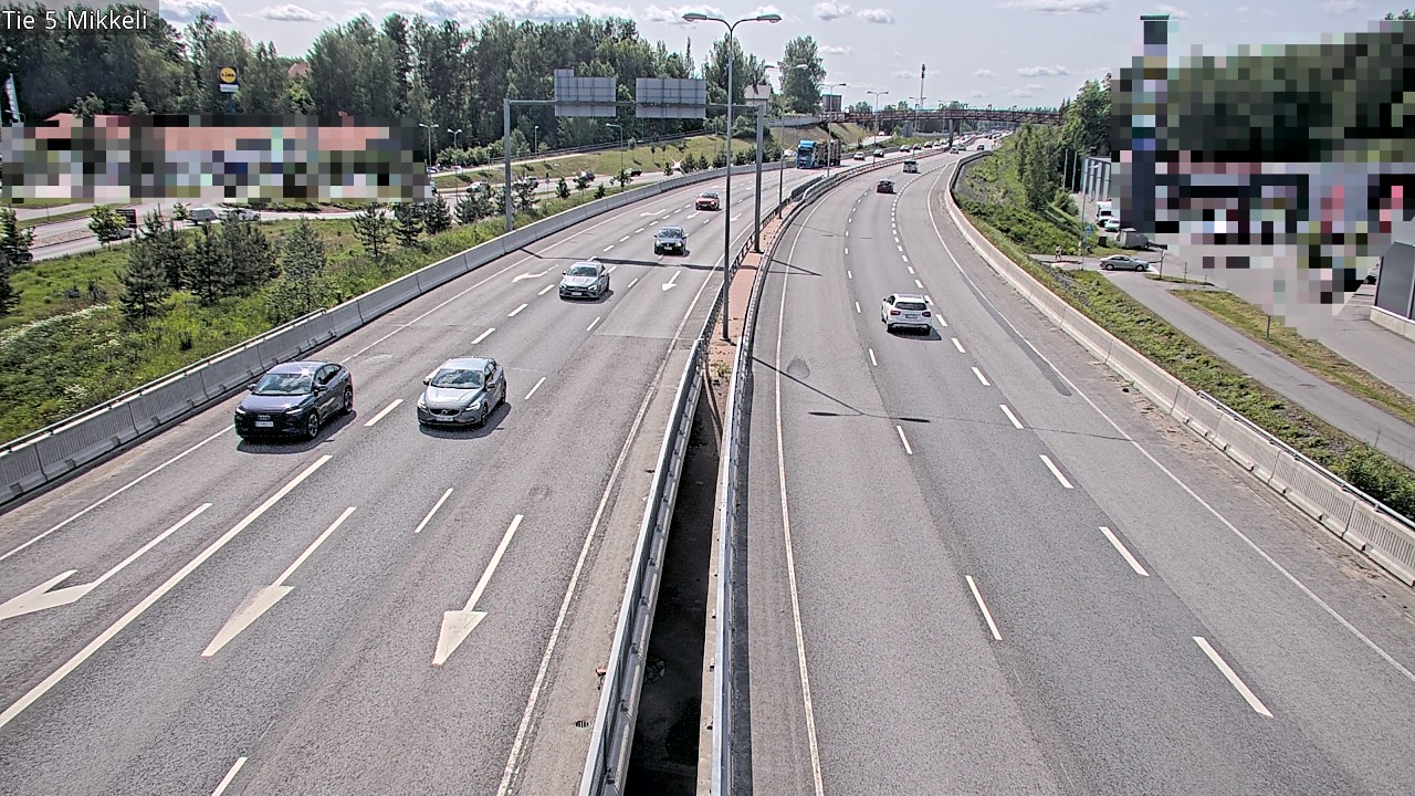 Weather Camera Image Road 5 Mikkeli, Mikkeli, Etelä-Savo