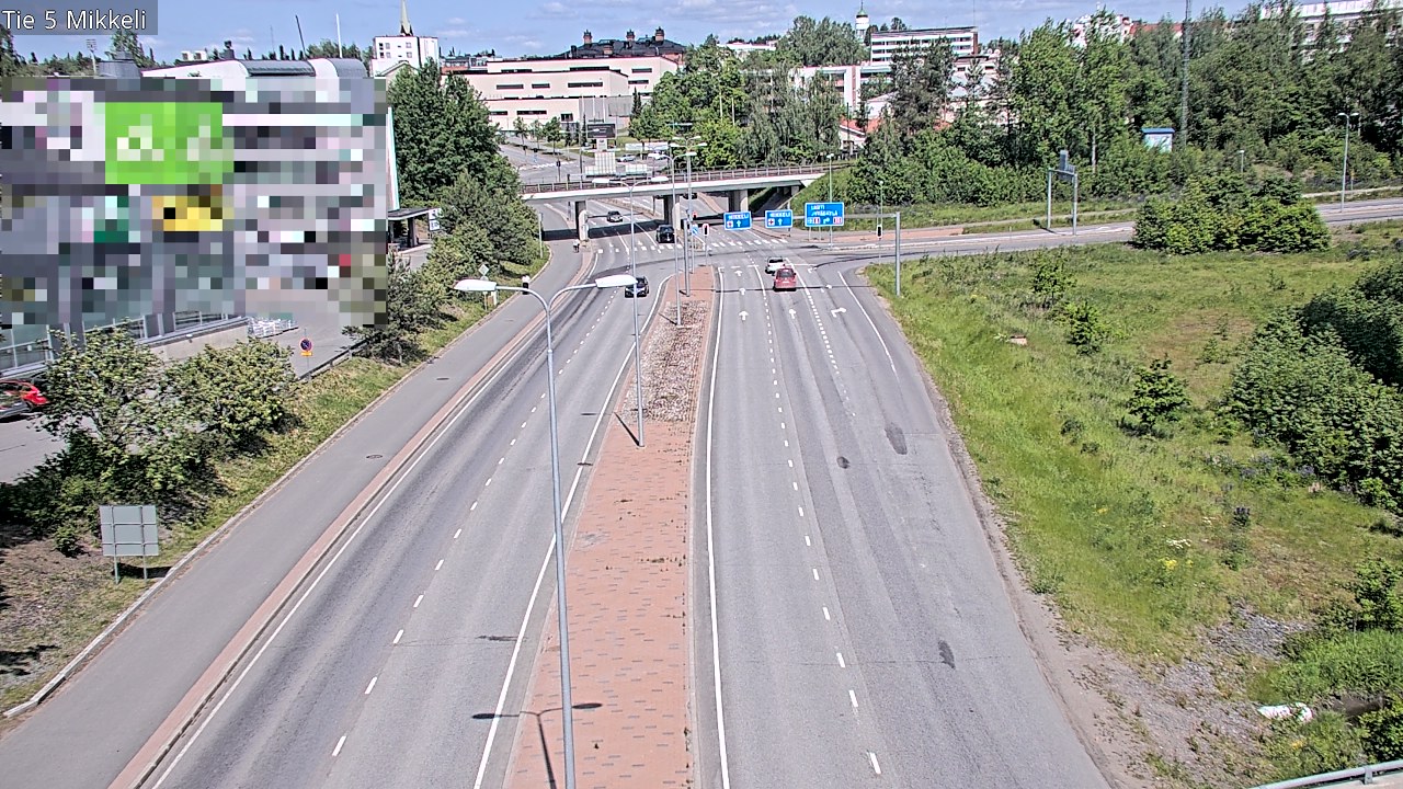 Weather Camera Image Road 5 Mikkeli, Mikkeli, Etelä-Savo