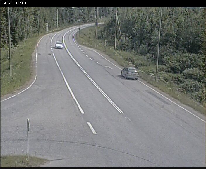 Weather Camera Image Road 14 Rantasalmi, Hiismäki, Rantasalmi, Etelä-Savo