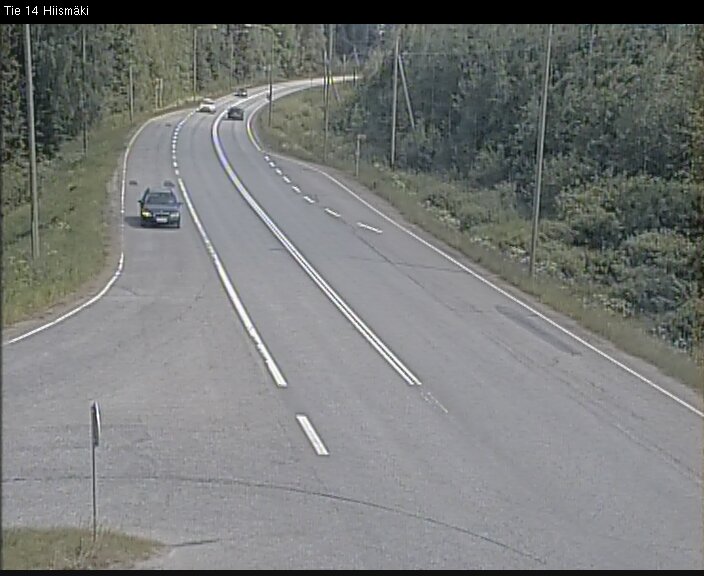 Weather Camera Image Road 14 Rantasalmi, Hiismäki, Rantasalmi, Etelä-Savo