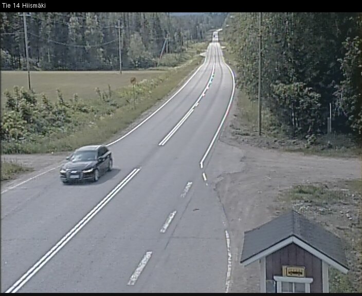 Weather Camera Image Road 14 Rantasalmi, Hiismäki, Rantasalmi, Etelä-Savo
