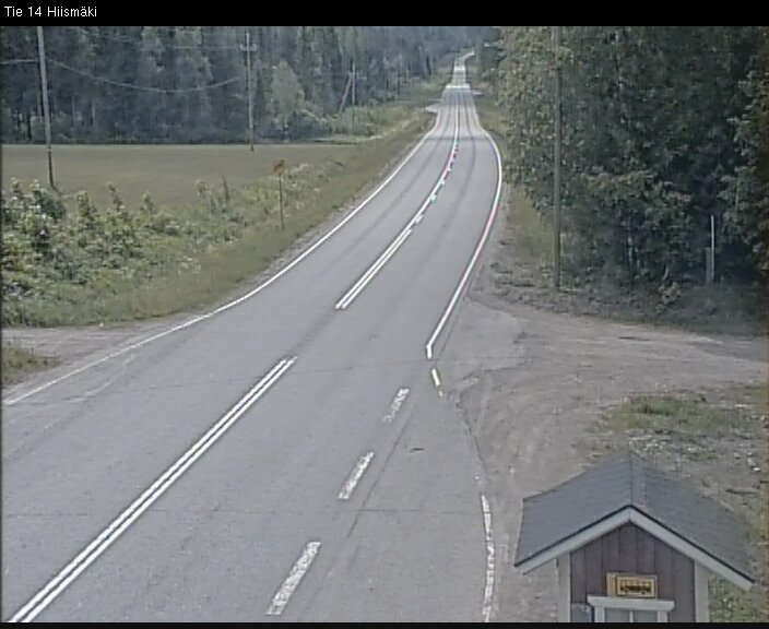 Weather Camera Image Road 14 Rantasalmi, Hiismäki, Rantasalmi, Etelä-Savo