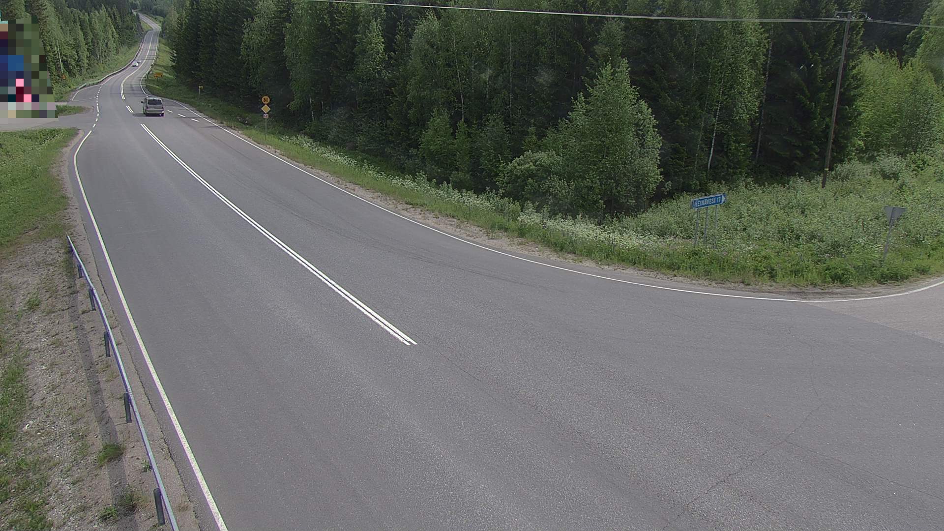 Weather Camera Image Tie 23, Heinävesi, Lamminpää, Heinävesi, Pohjois-Karjala