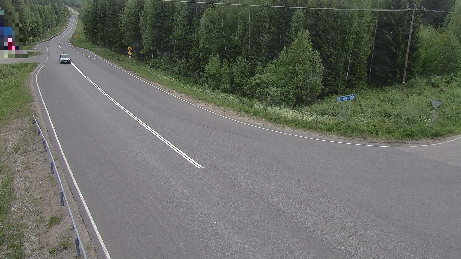Weather Camera Image Tie 23, Heinävesi, Lamminpää, Heinävesi, Pohjois-Karjala