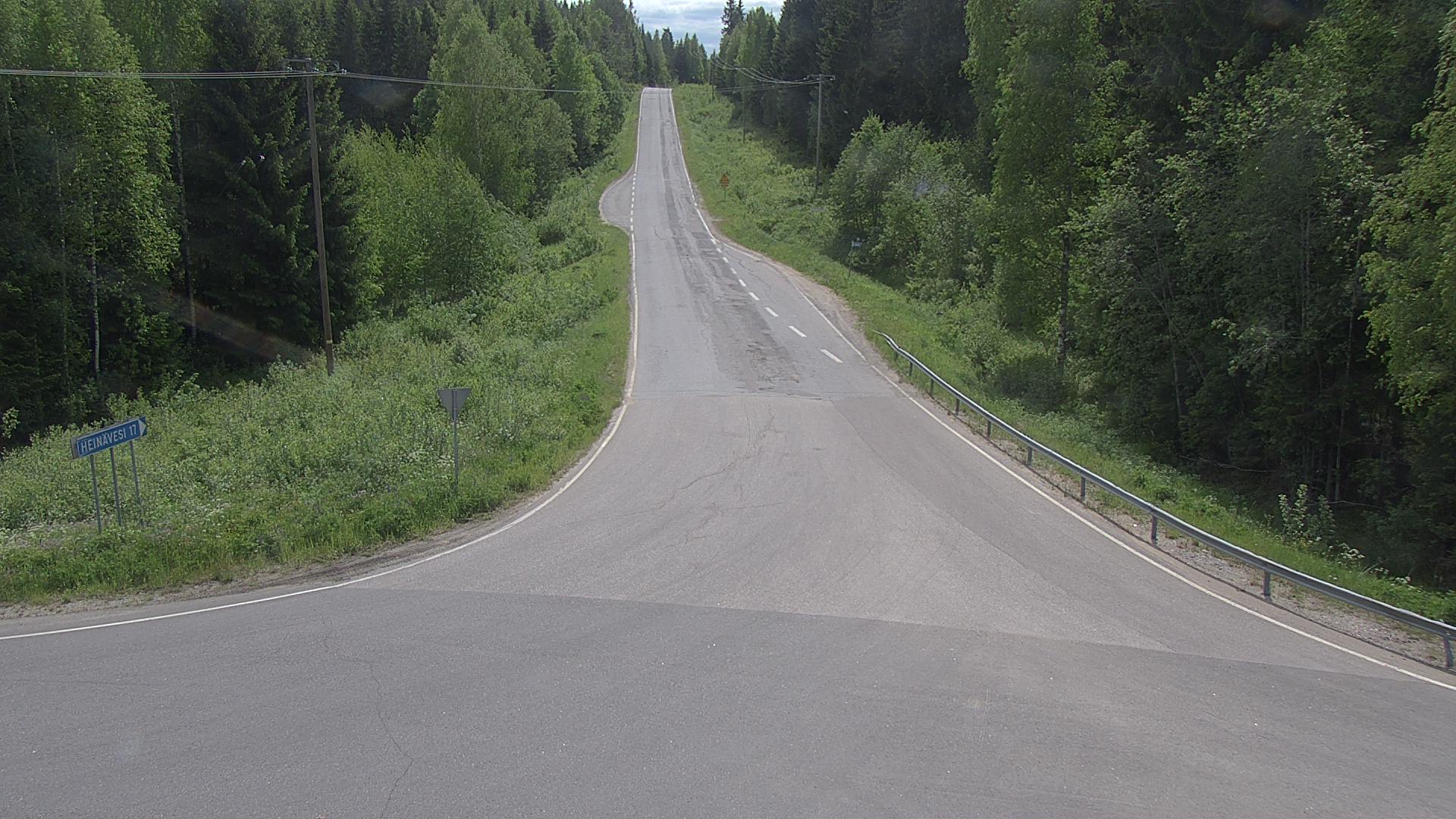 Weather Camera Image Tie 23, Heinävesi, Lamminpää, Heinävesi, Pohjois-Karjala
