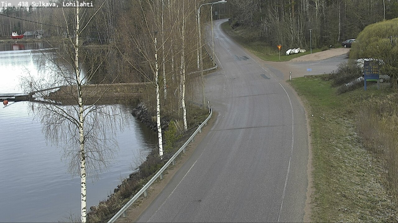 Weather Camera Image Väg 438 Sulkava, Lohilahti, Sulkava, Etelä-Savo