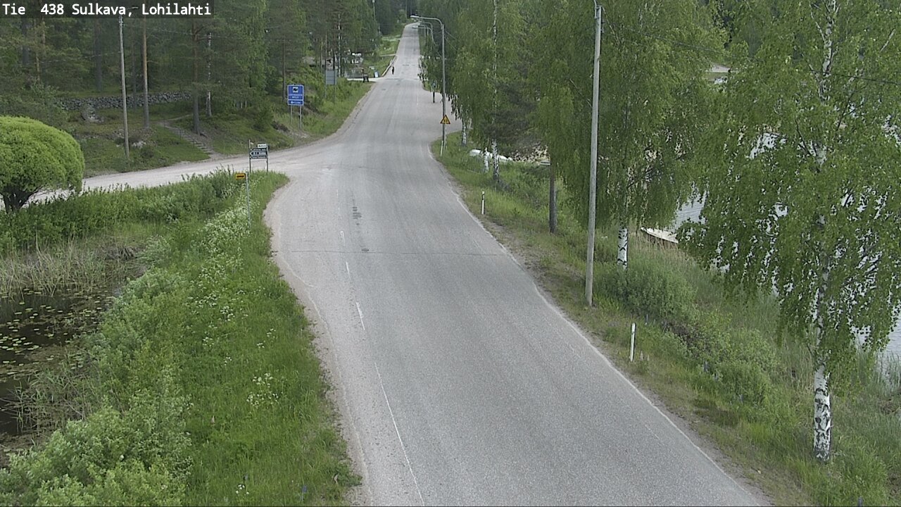 Weather Camera Image Road 438 Sulkava, Lohilahti, Sulkava, Etelä-Savo