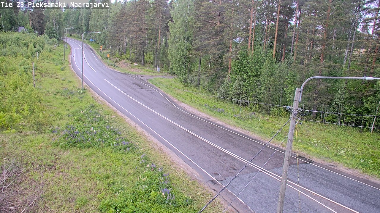 Kelikamerat Kuva Tie 23 Pieksämäki, Naarajärvi, Pieksämäki, Etelä-Savo