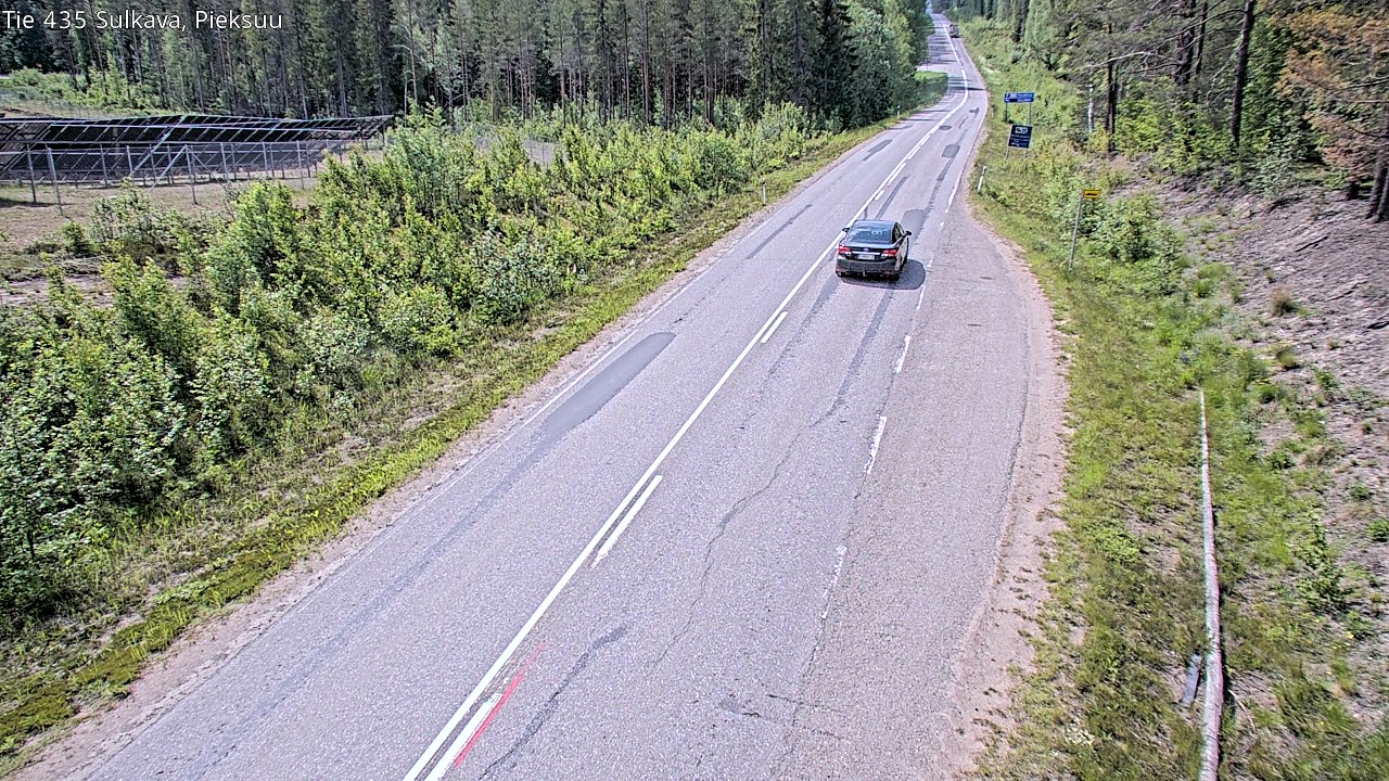 Weather Camera Image Road 435 Sulkava, Sulkava, Etelä-Savo