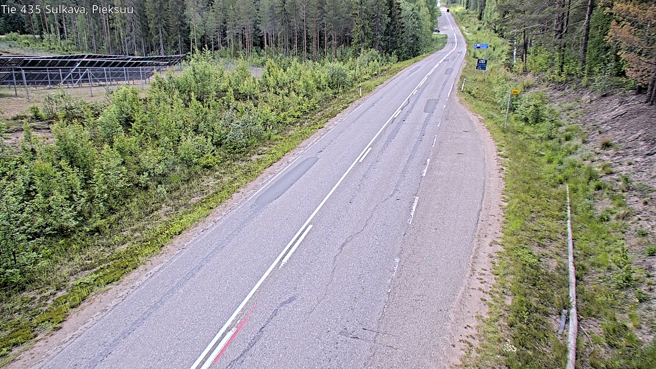 Weather Camera Image Väg 435 Sulkava, Sulkava, Etelä-Savo