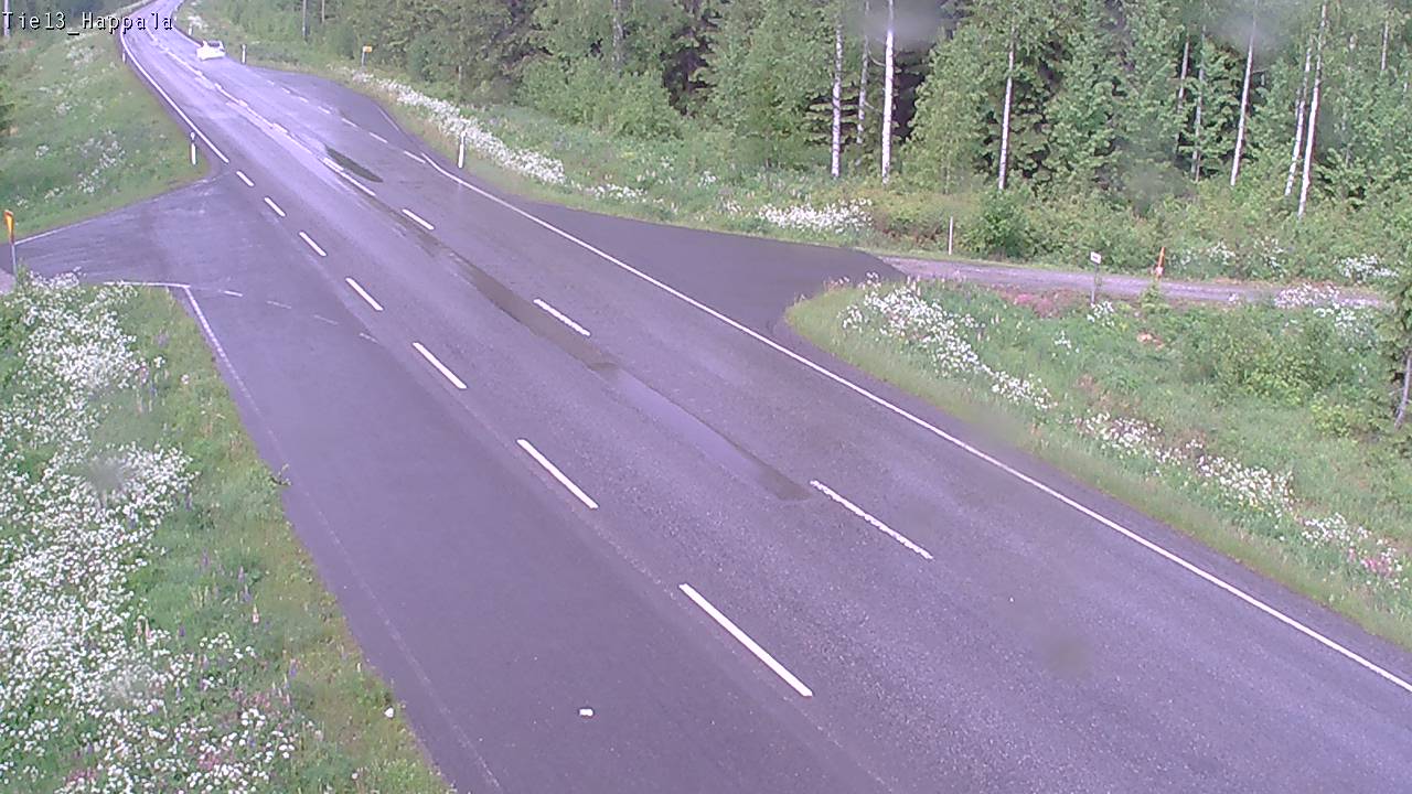 Weather Camera Image Väg 13 Kangasniemi, Häppälä, Kangasniemi, Etelä-Savo