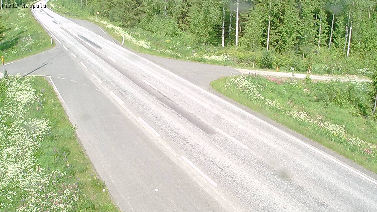 Weather Camera Image Road 13 Kangasniemi, Häppälä, Kangasniemi, Etelä-Savo