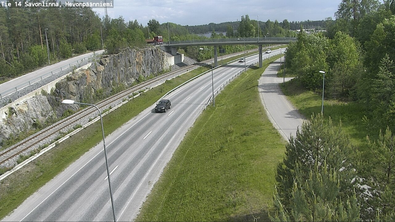 Kelikamerat Kuva Tie 14 Savonlinna, Hevonpäänniemi, Savonlinna, Etelä-Savo