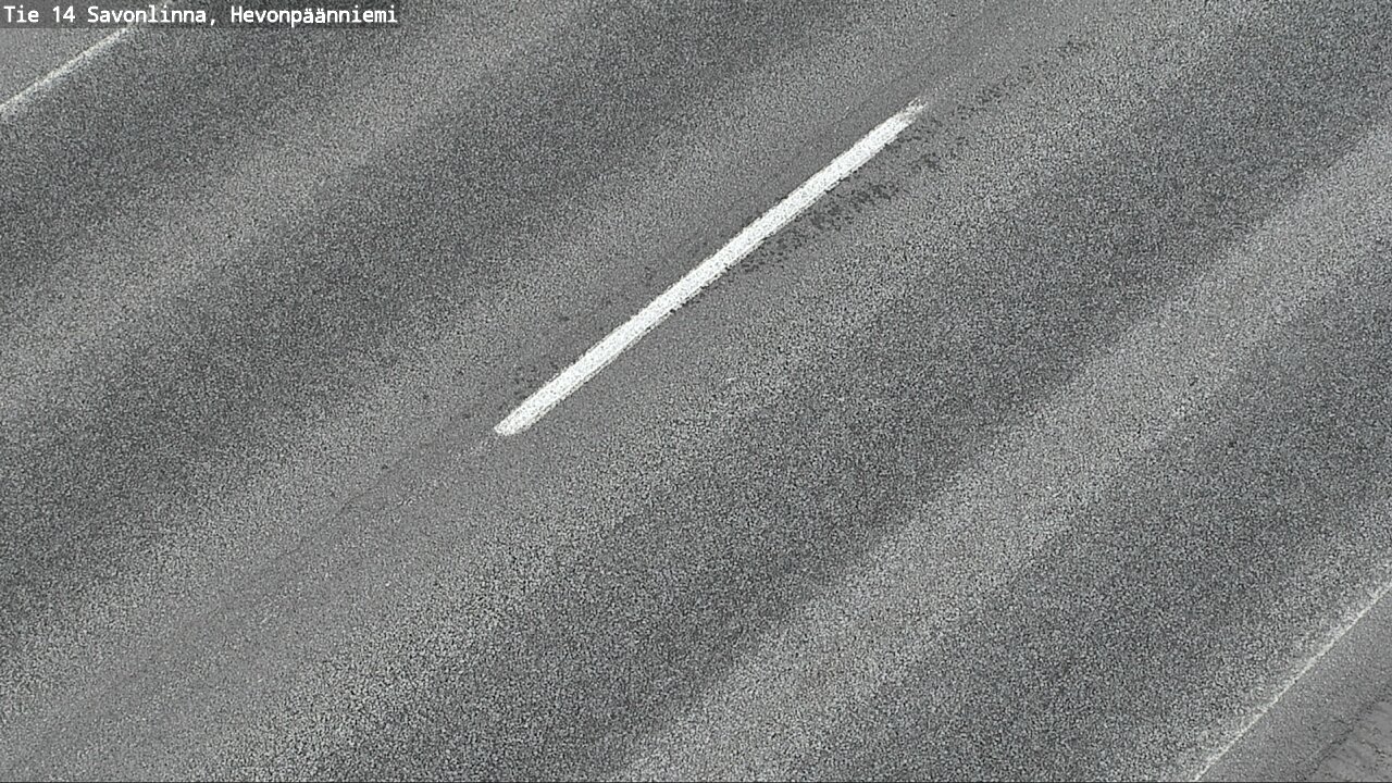 Weather Camera Image Road 14 Savonlinna, Hevonpäänniem, Savonlinna, Etelä-Savo