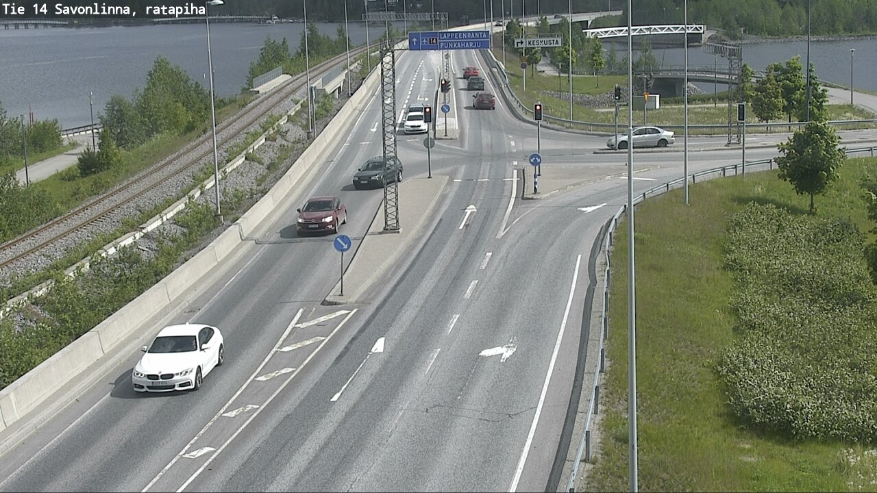 Kelikamerat Kuva Tie 14 Savonlinna, Ratapiha, Savonlinna, Etelä-Savo