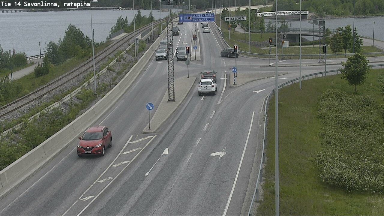 Weather Camera Image Road 14 Savonlinna, Ratapiha, Savonlinna, Etelä-Savo