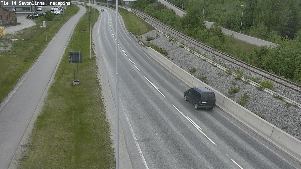 Weather Camera Image Road 14 Savonlinna, Ratapiha, Savonlinna, Etelä-Savo