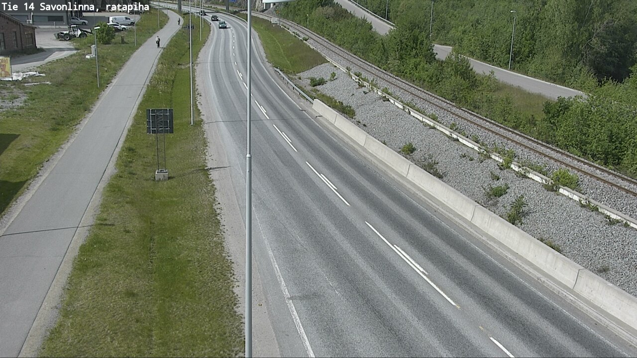 Kelikamerat Kuva Tie 14 Savonlinna, Ratapiha, Savonlinna, Etelä-Savo