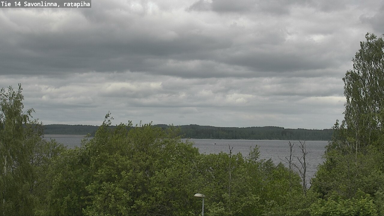 Weather Camera Image Road 14 Savonlinna, Ratapiha, Savonlinna, Etelä-Savo