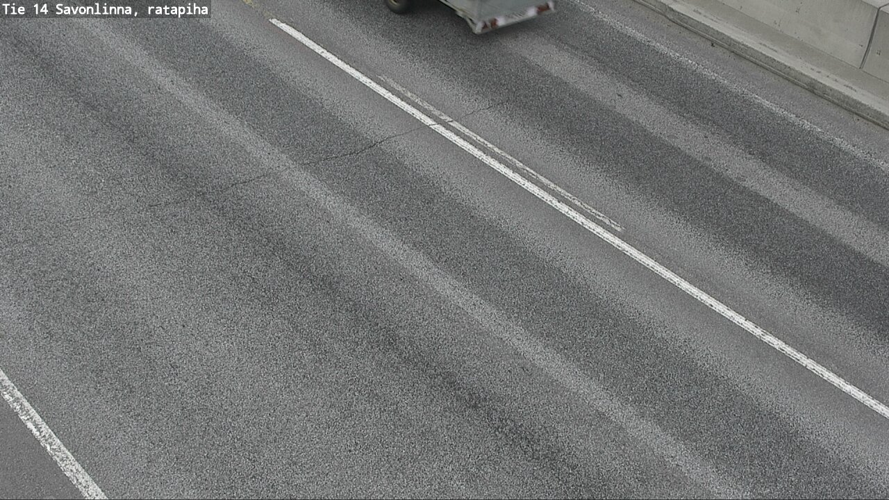 Weather Camera Image Väg 14 Nyslott, Ratapiha, Savonlinna, Etelä-Savo