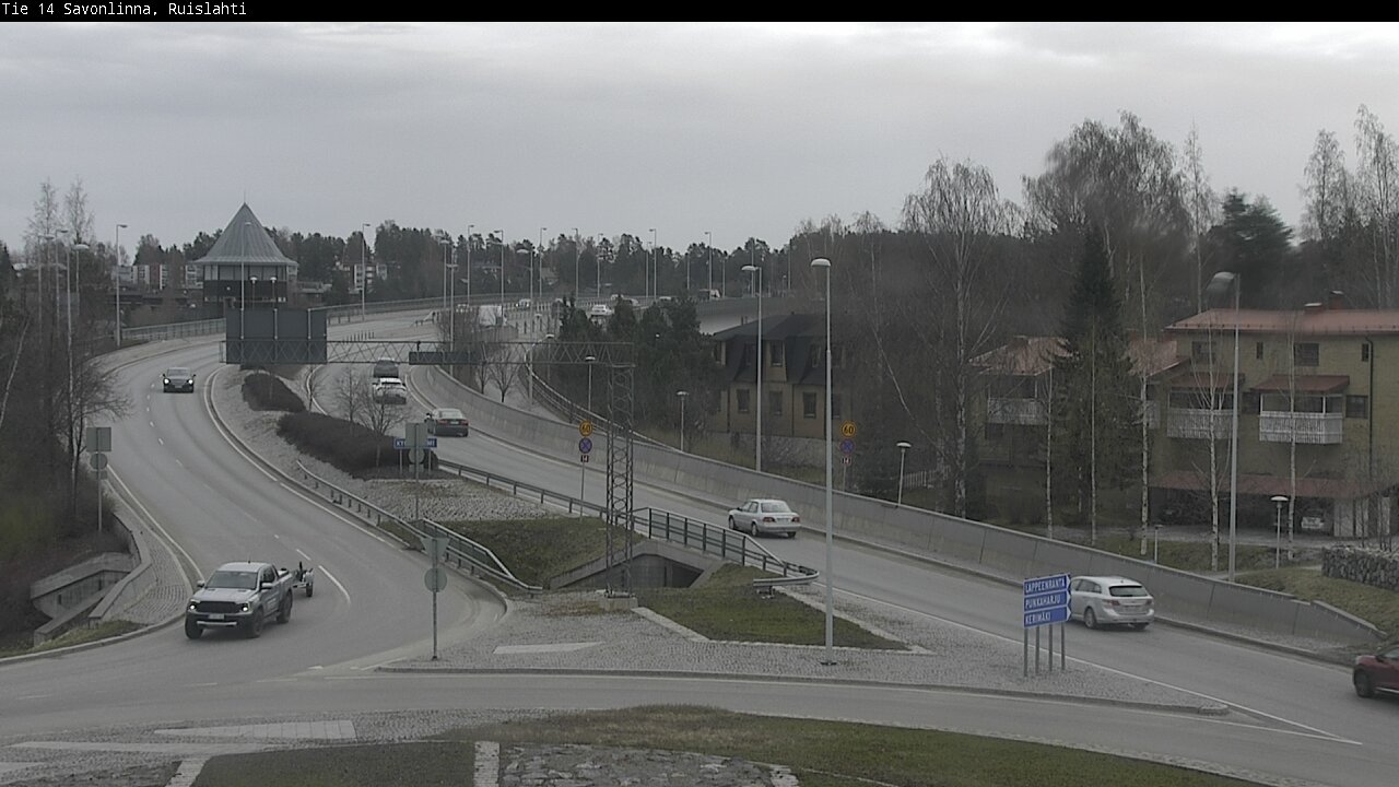 Kelikamerat Kuva Tie 14 Savonlinna, Ruislahti, Savonlinna, Etelä-Savo