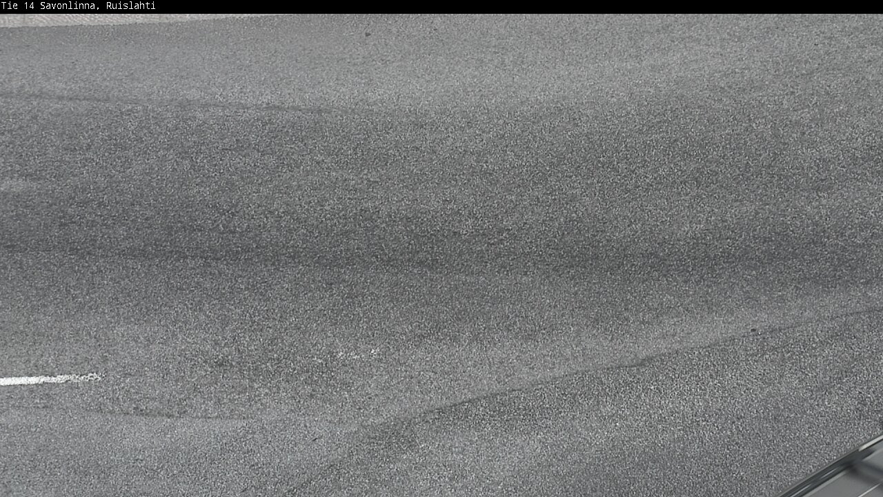 Weather Camera Image Road 14 Savonlinna, Ruislahti, Savonlinna, Etelä-Savo