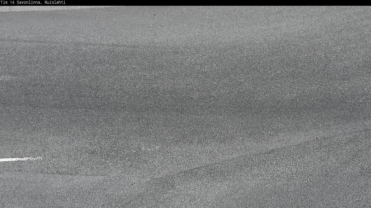 Weather Camera Image Väg 14 Nyslott, Ruislahti, Savonlinna, Etelä-Savo