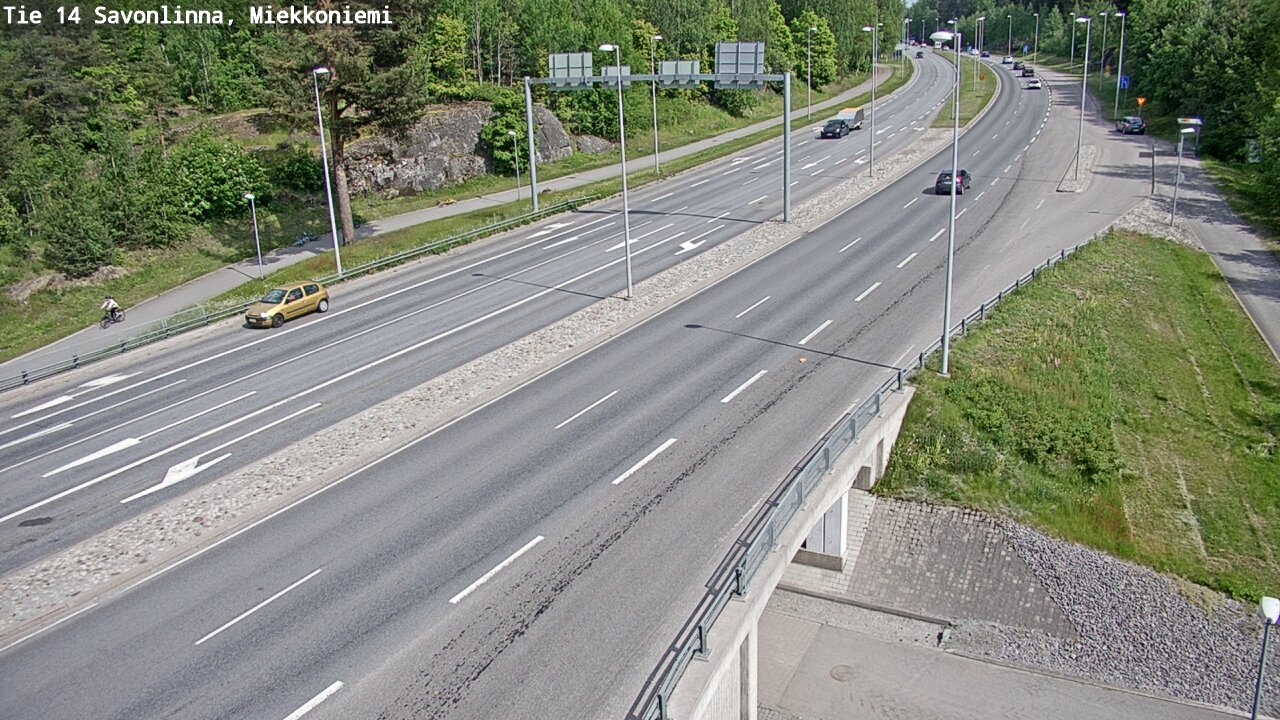 Kelikamerat Kuva Tie 14 Savonlinna, Miekkoniemi, Savonlinna, Etelä-Savo