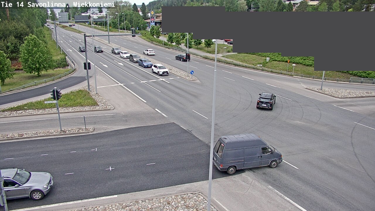 Weather Camera Image Road 14 Savonlinna, Miekkoniemi, Savonlinna, Etelä-Savo