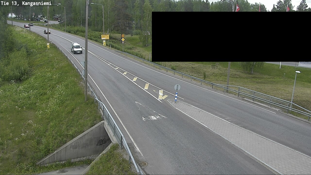 Kelikamerat Kuva Tie 13 Kangasniemi, Kangasniemi, Etelä-Savo