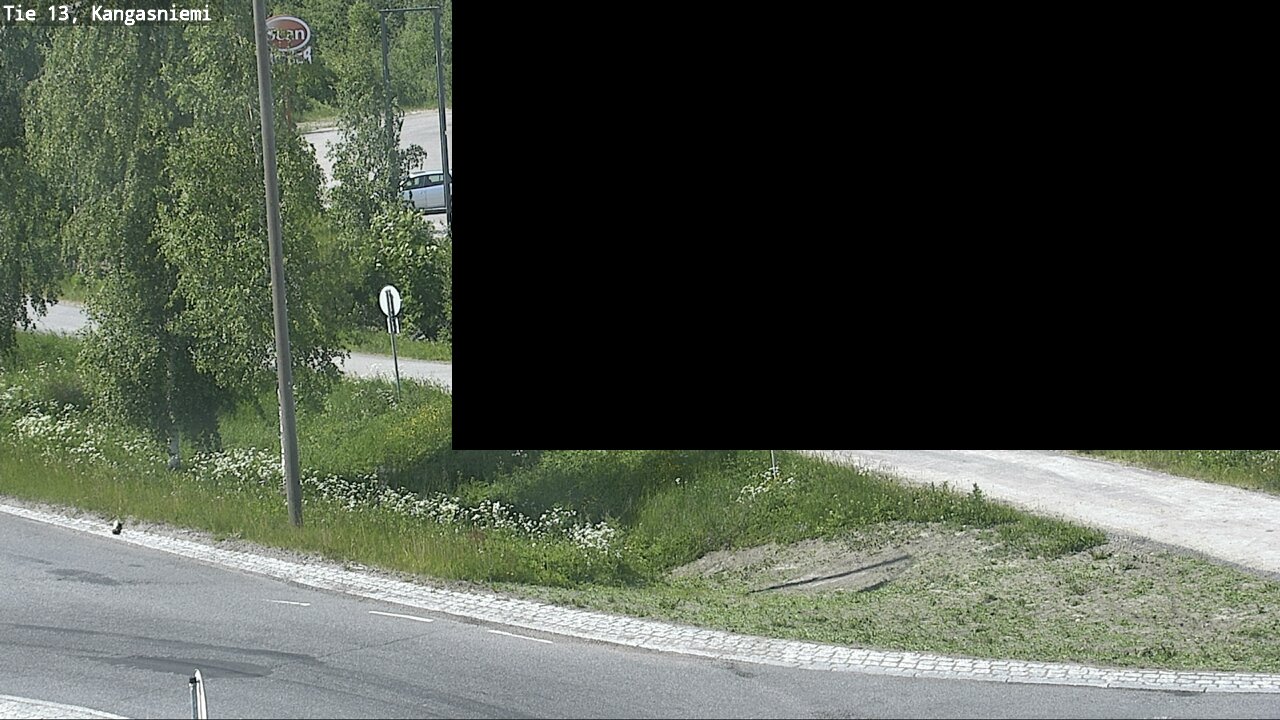 Weather Camera Image Väg 13 Kangasniemi, Kangasniemi, Etelä-Savo