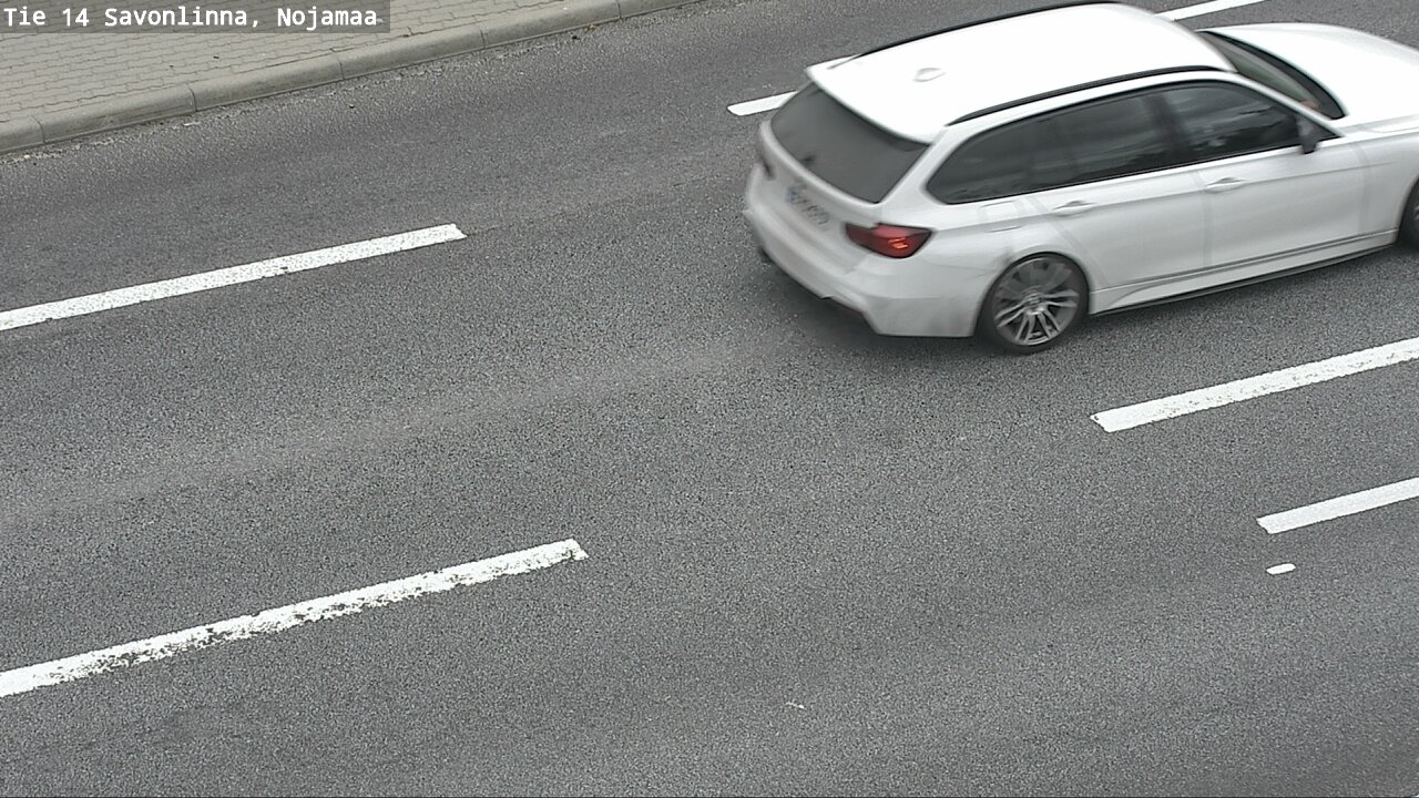 Weather Camera Image Väg 14 Nyslott, Nojanmaa, Savonlinna, Etelä-Savo