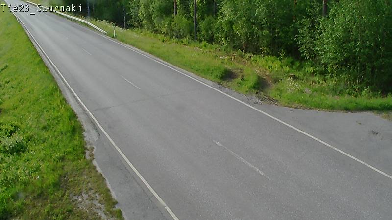 Weather Camera Image Väg 23 Heinävesi, Suurmäki, Heinävesi, Pohjois-Karjala