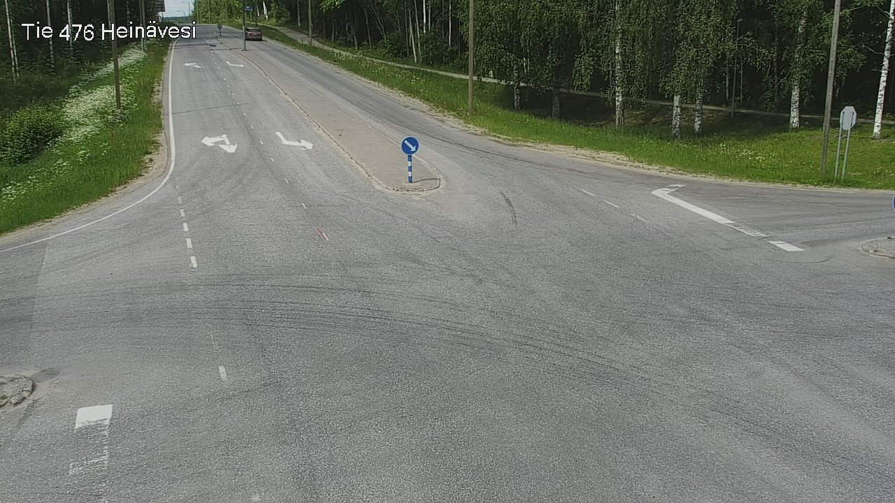 Weather Camera Image Väg 476 Heinävesi, Heinävesi, Pohjois-Karjala