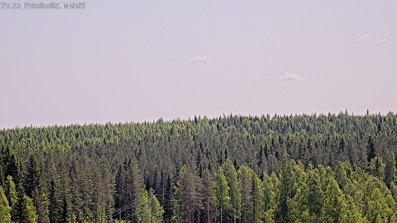 Weather Camera Image vt9_Pieksämäki_Mehtiö, Pieksämäki, Etelä-Savo