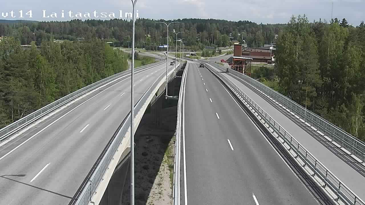 Kelikamerat Kuva Tie 14 Savonlinna, Laitaatsalmi silta, Savonlinna, Etelä-Savo