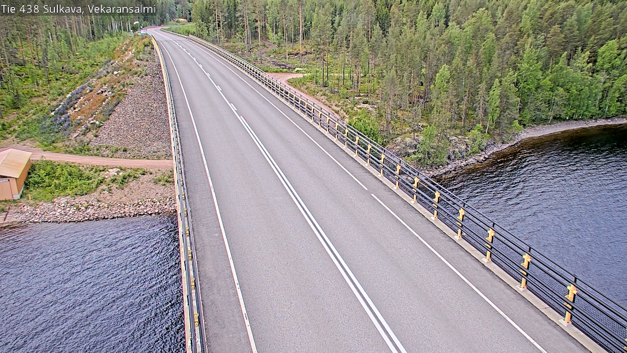 Weather Camera Image Road 438, Sulkava, Vekaransalmi, Sulkava, Etelä-Savo