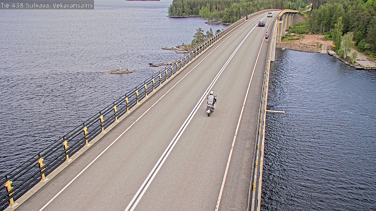 Weather Camera Image Road 438, Sulkava, Vekaransalmi, Sulkava, Etelä-Savo