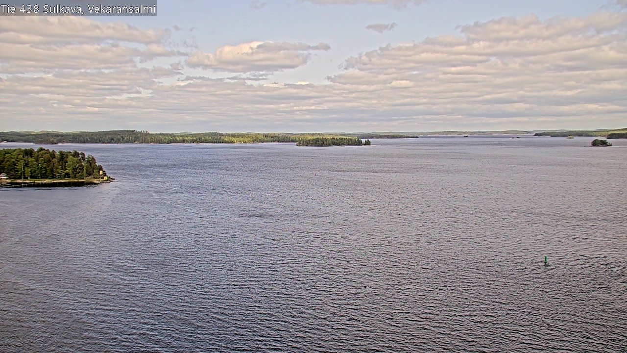 Weather Camera Image Road 438, Sulkava, Vekaransalmi, Sulkava, Etelä-Savo