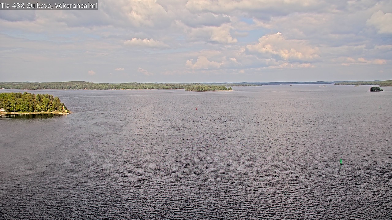 Weather Camera Image Väg 438, Sulkava, Vekaransalmi, Sulkava, Etelä-Savo