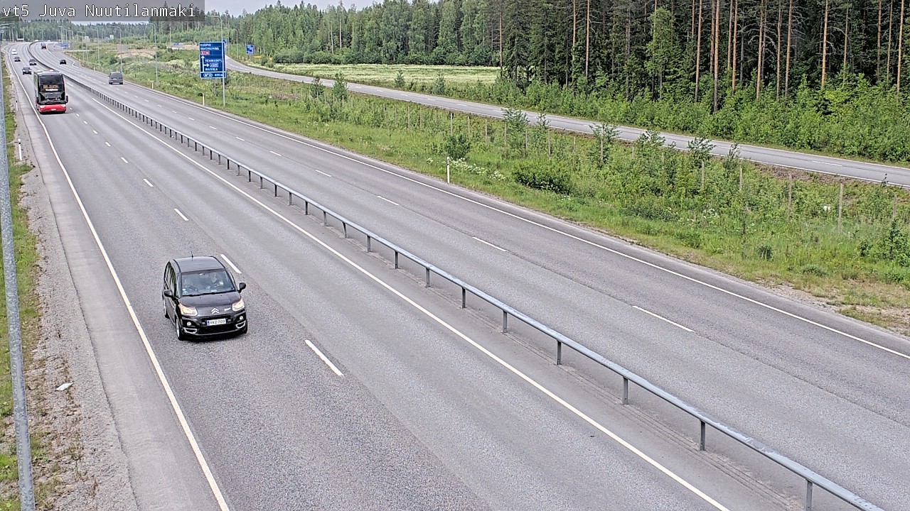 Kelikamerat Kuva Tie 5 Juva, Nuutilanmäki, Juva, Etelä-Savo